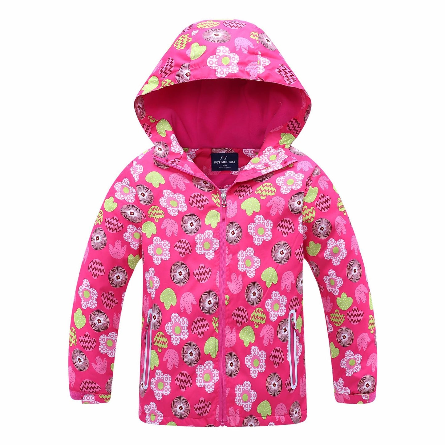 Big Children's Windproof And Rainproof Children's Windbreaker Girls' Jackets
