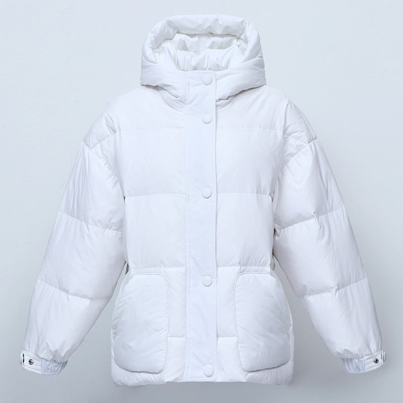 Casual Women's Hoat Collar Warm Bread Jacket