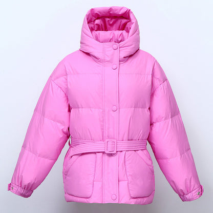 Casual Women's Hoat Collar Warm Bread Jacket