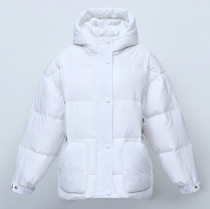 Casual Women's Hoat Collar Warm Bread Jacket