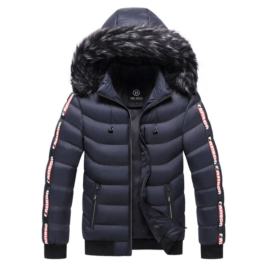 Classic Men's Thick Warm Cotton Jacket
