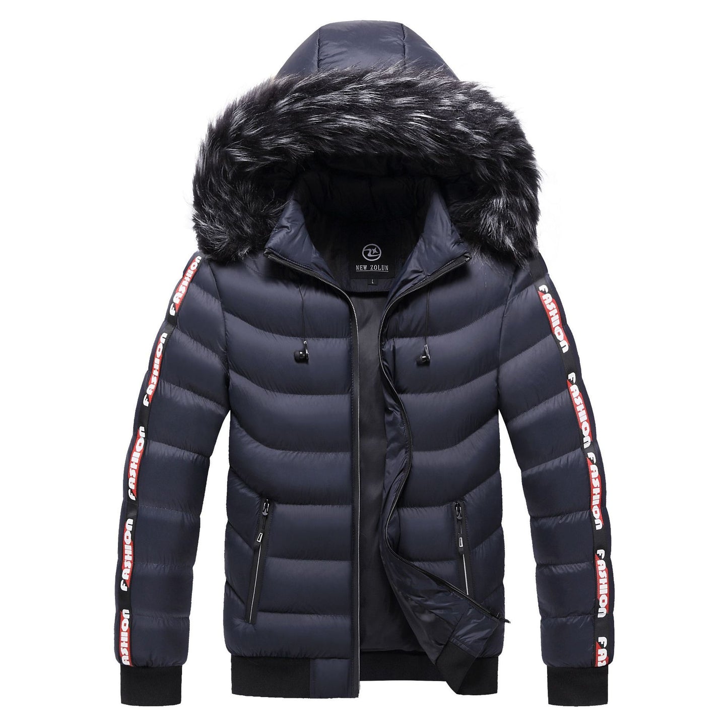 Classic Men's Thick Warm Cotton Jacket