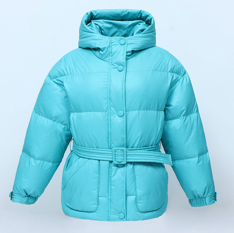 Casual Women's Hoat Collar Warm Bread Jacket