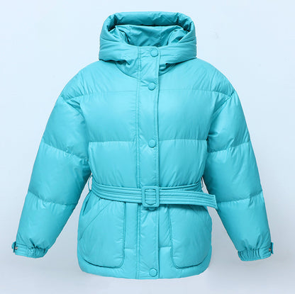 Casual Women's Hoat Collar Warm Bread Jacket