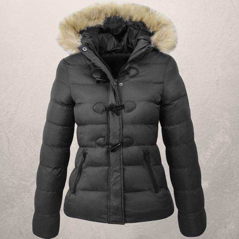 Classic Short Hooded Warm Men's Jacket