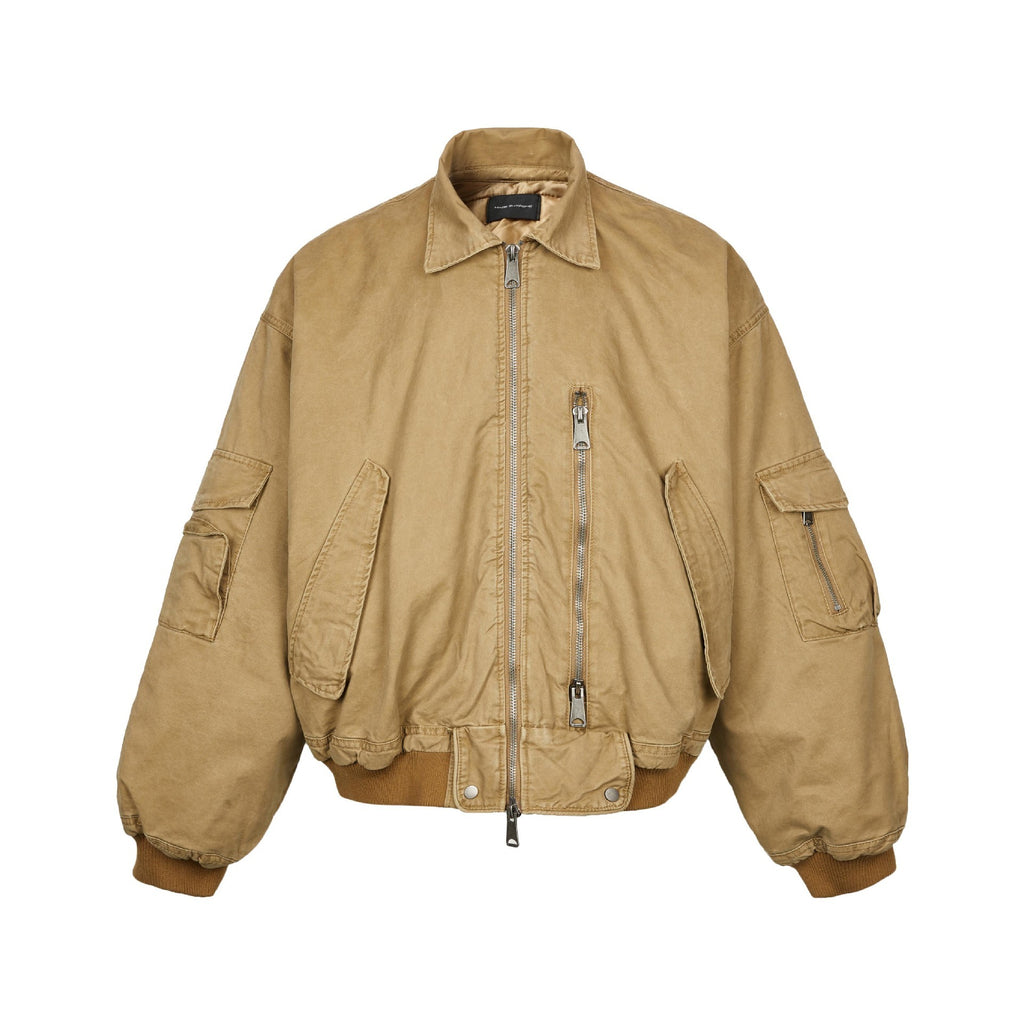 Bomber Jacket Coat Cotton padded Jacket Men