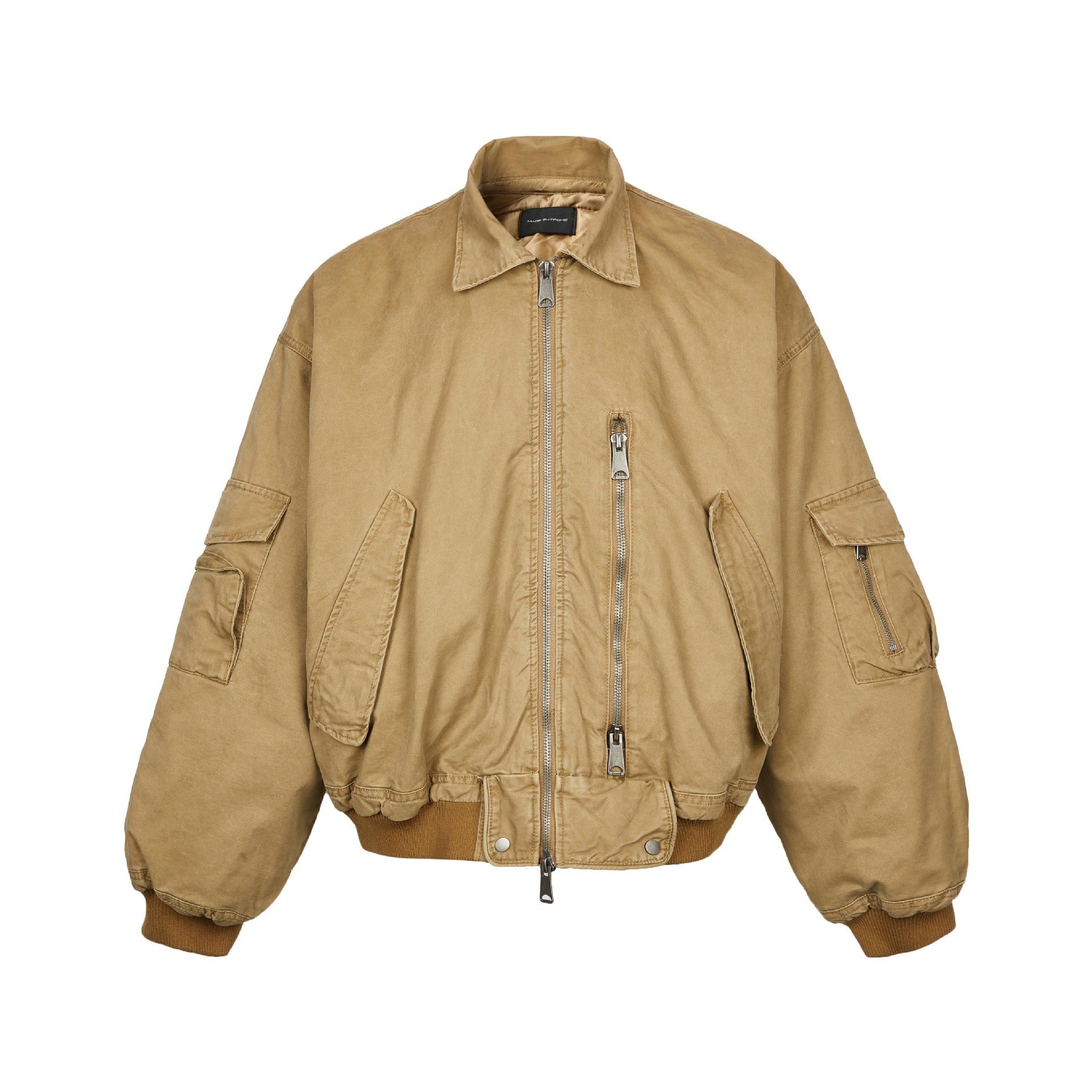 Bomber Jacket Coat Cotton padded Jacket Men