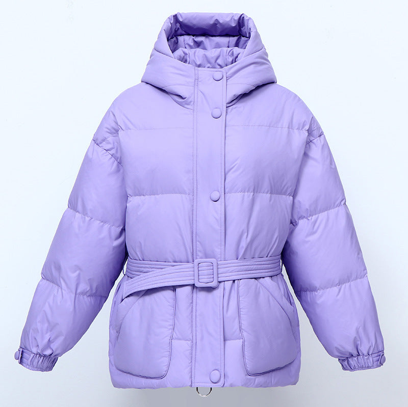 Casual Women's Hoat Collar Warm Bread Jacket