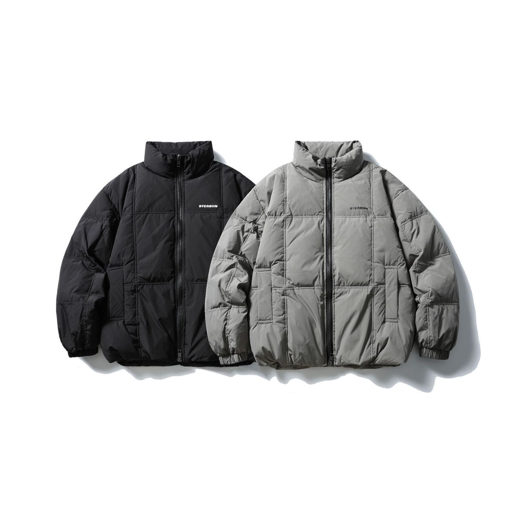 Stand Collar Unisex Thickened Down Jacket