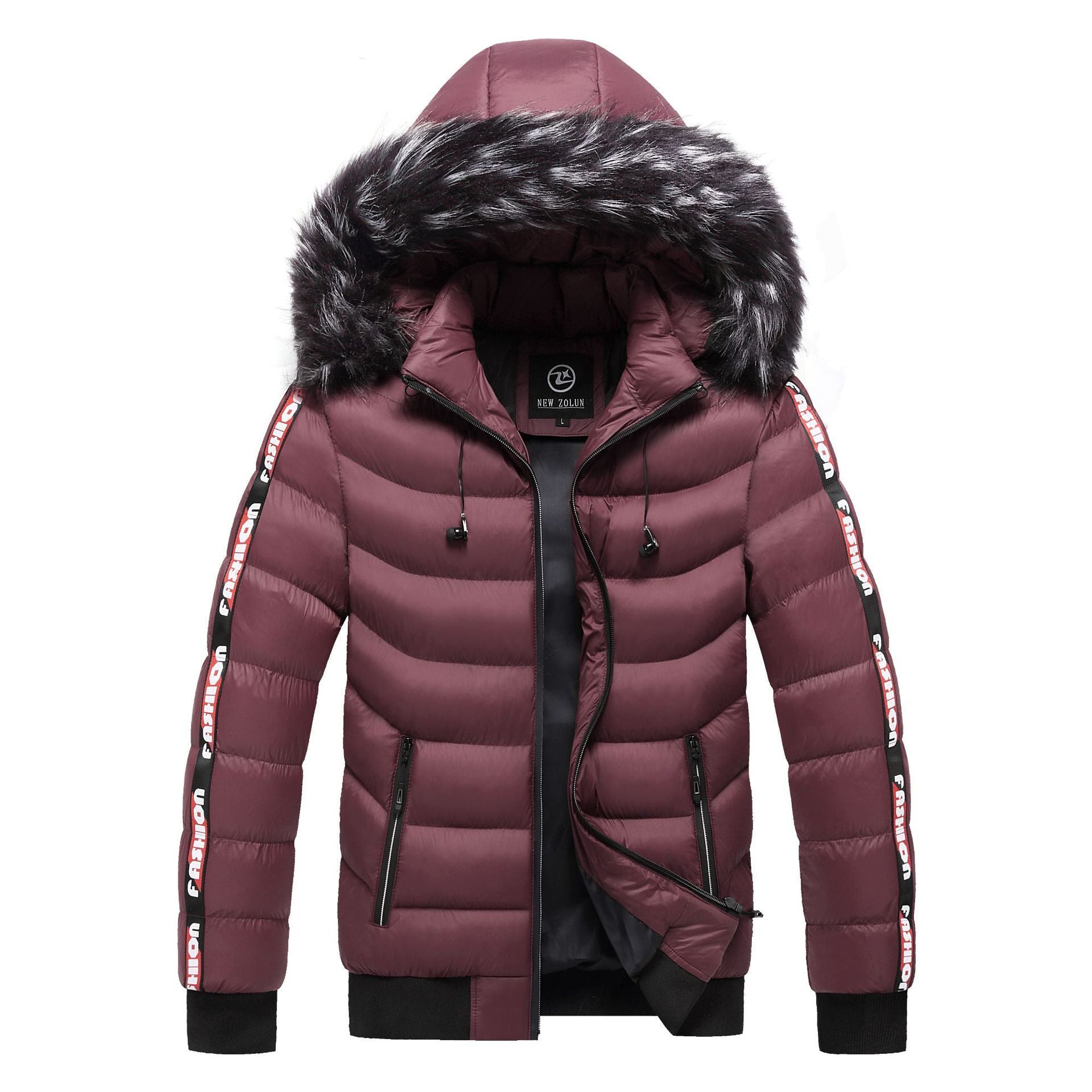 Men's thick warm cotton jacket