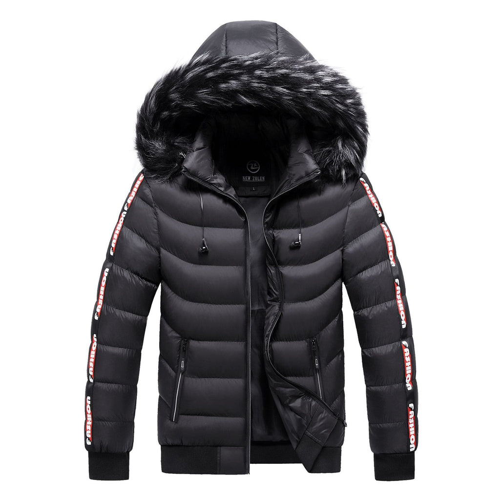 Men's thick warm cotton jacket