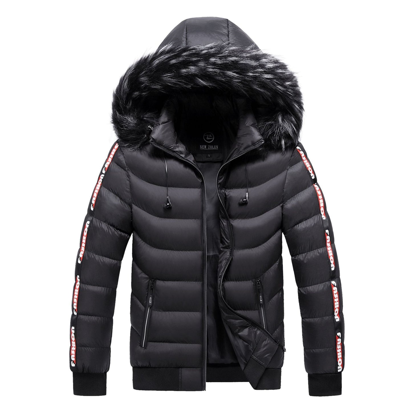 Classic Men's Thick Warm Cotton Jacket