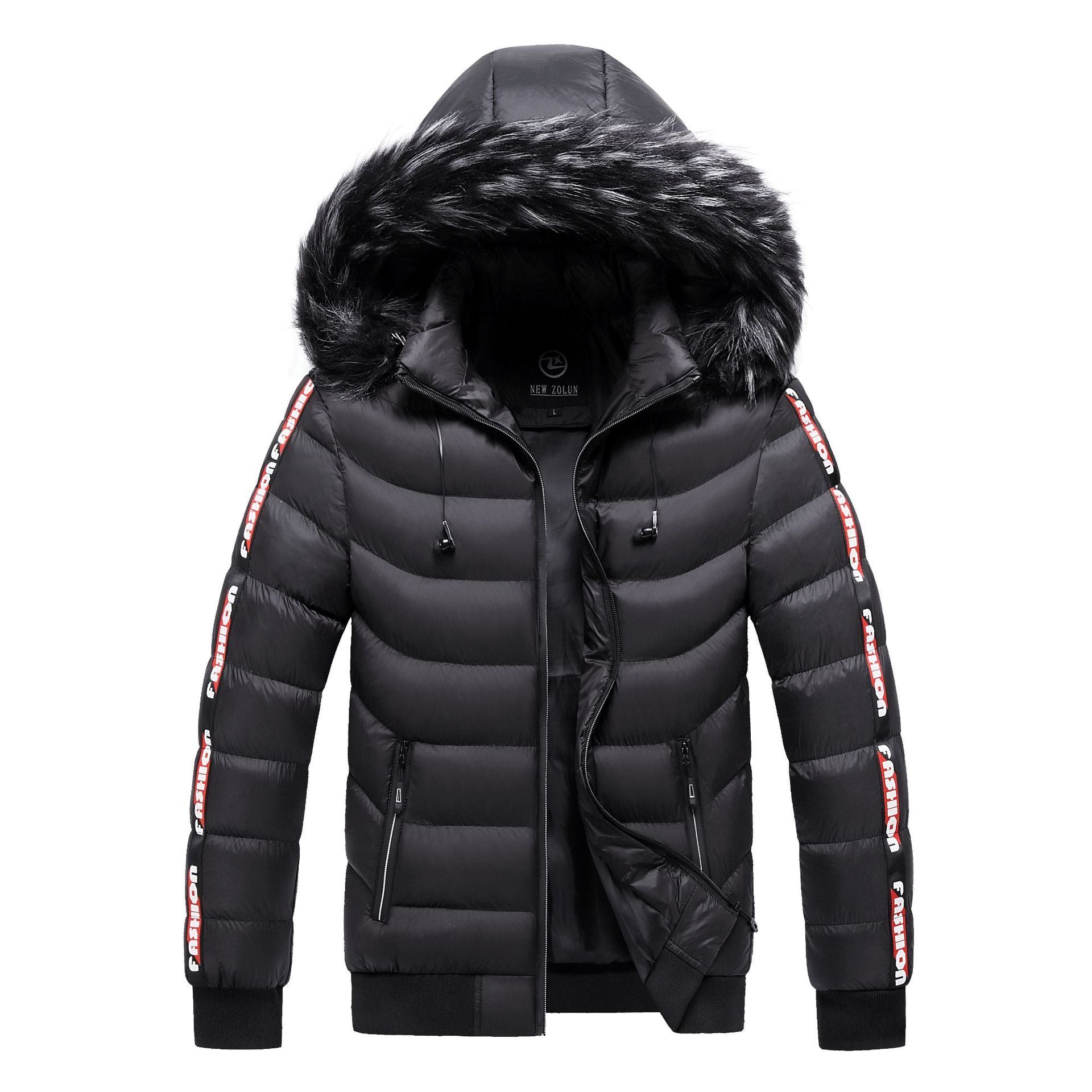 Men's thick warm cotton jacket
