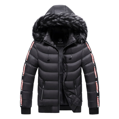 Classic Men's Thick Warm Cotton Jacket