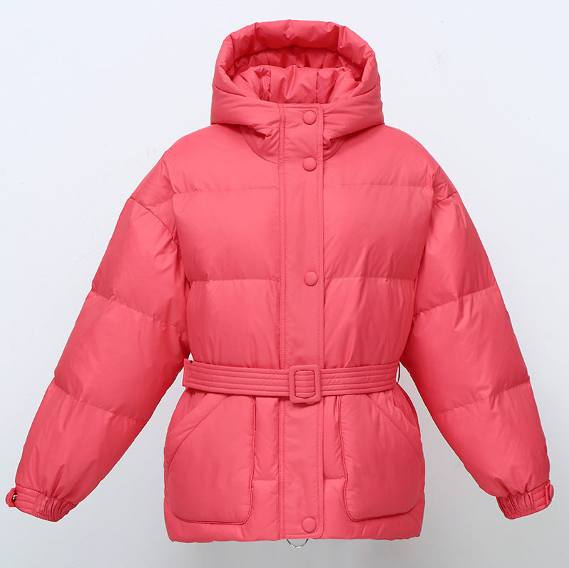 Casual Women's Hoat Collar Warm Bread Jacket