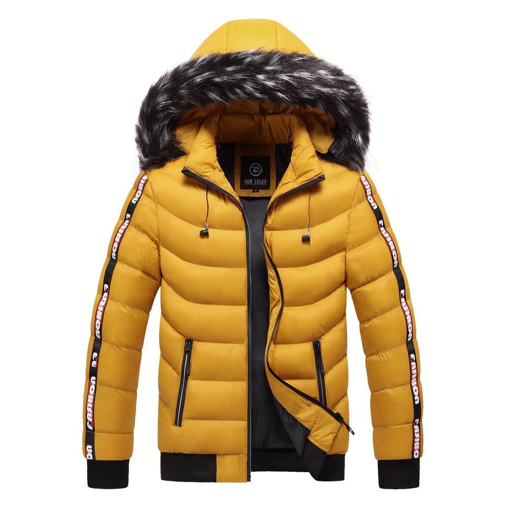 Men's thick warm cotton jacket