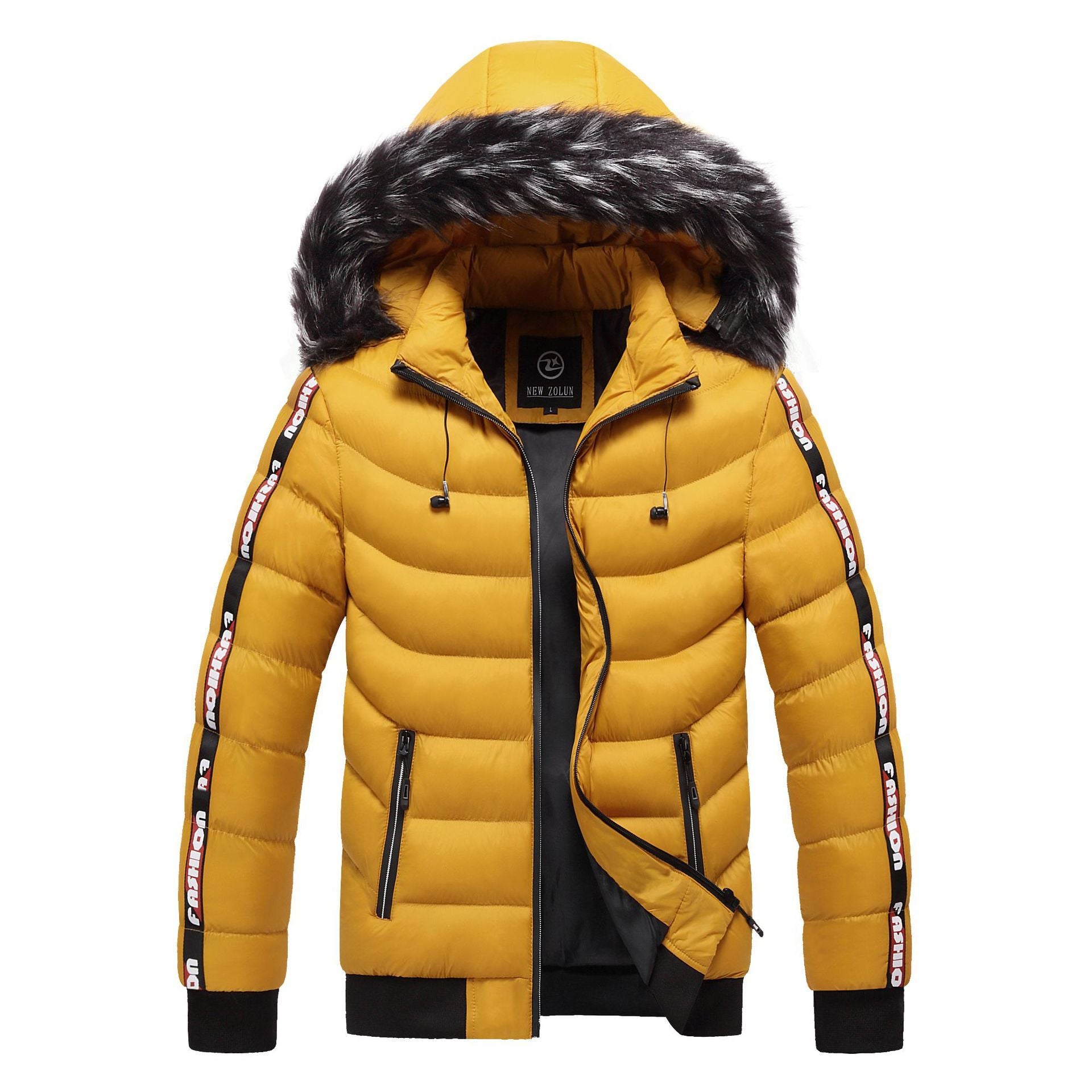 Men's thick warm cotton jacket