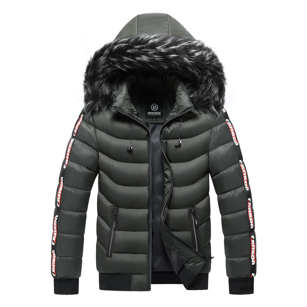 Men's thick warm cotton jacket