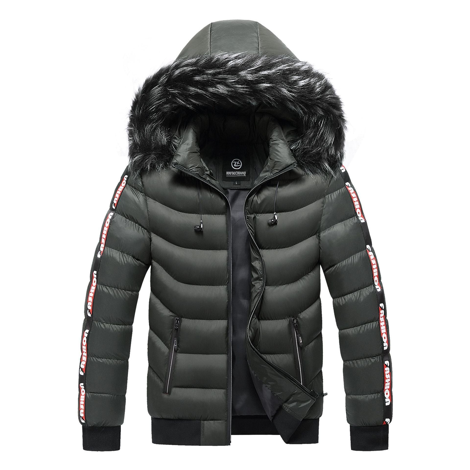 Men's thick warm cotton jacket