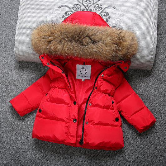 Classic Boys And Girls Baby Down Jacket