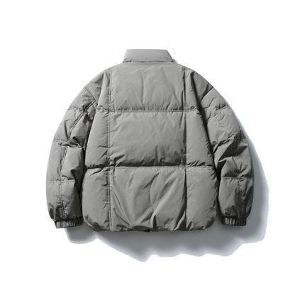 Stand Collar Unisex Thickened Down Baby Jacket