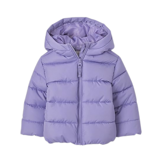 Toddler Girls Medium Weight Wind Resistant Water Resistant Puffer Jacket Baby