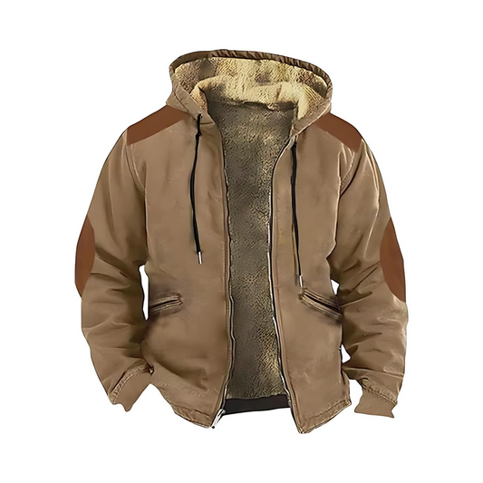 Winter Casual Mens Zip Up Hoodies Tall Long Sleeve Cardigan Jackets