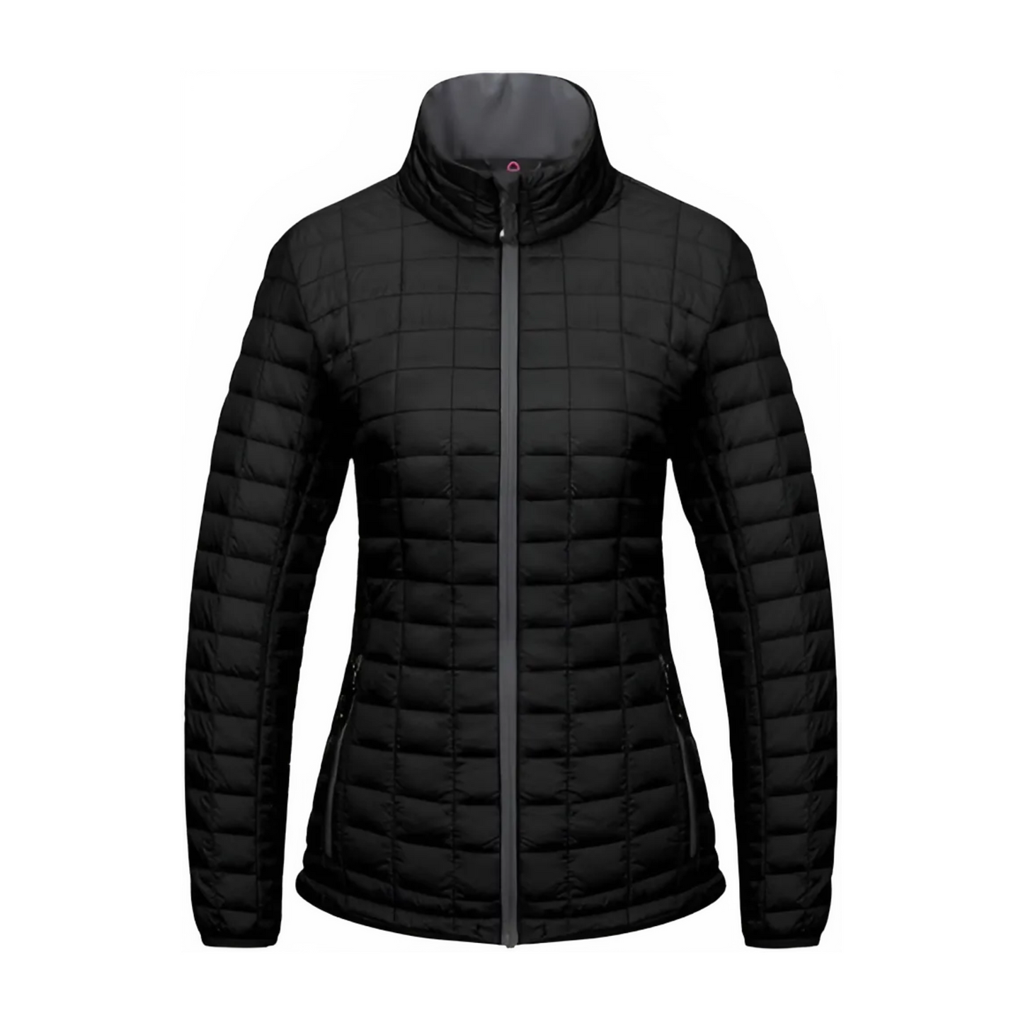 Lightweight Warm Hiking Jacket Women's Puffer Jacket Upgrade Black