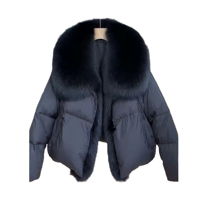 Winter New Loose Thick Cotton Padded Western Style Women's Jacket