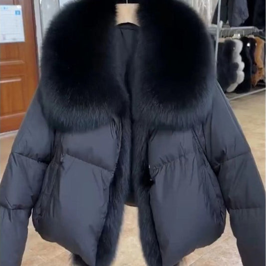 Winter New Loose Thick Cotton Padded Western Style Women's Jacket