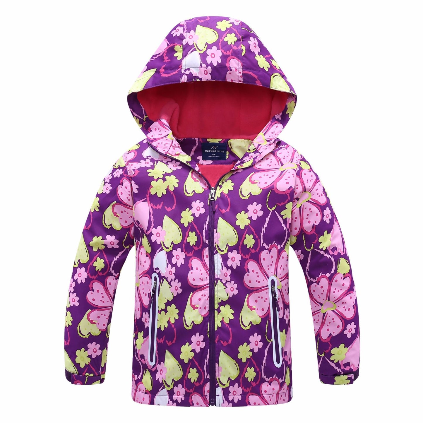Big Children's Windproof And Rainproof Children's Windbreaker Girls' Jackets